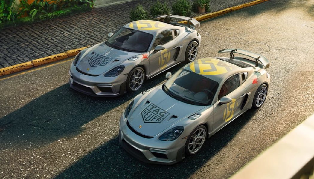 Porsche and TAG Heuer Collaborate on Highly Limited 718 Cayman GT4 RS