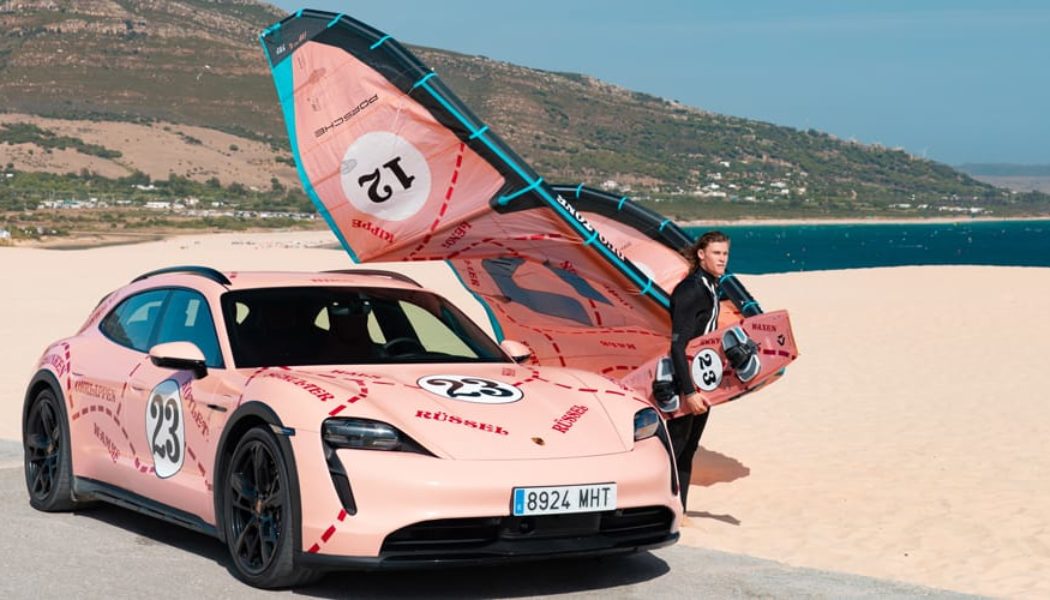 Porsche’s Legendary “Pink Pig” Design Dresses Special Edition Duotone Kite and Board