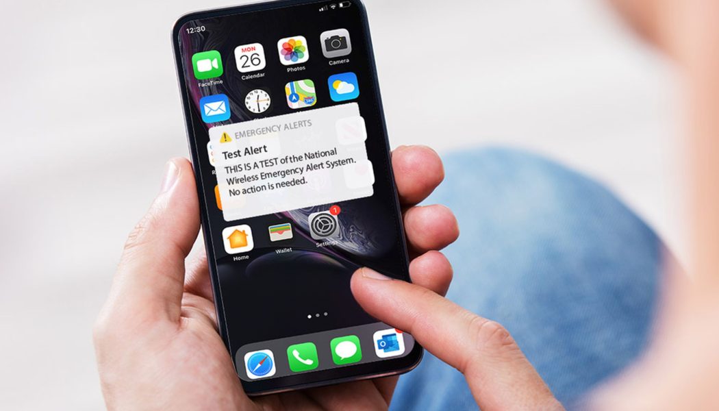Reminder: FEMA is ringing your phone with an emergency alert test today