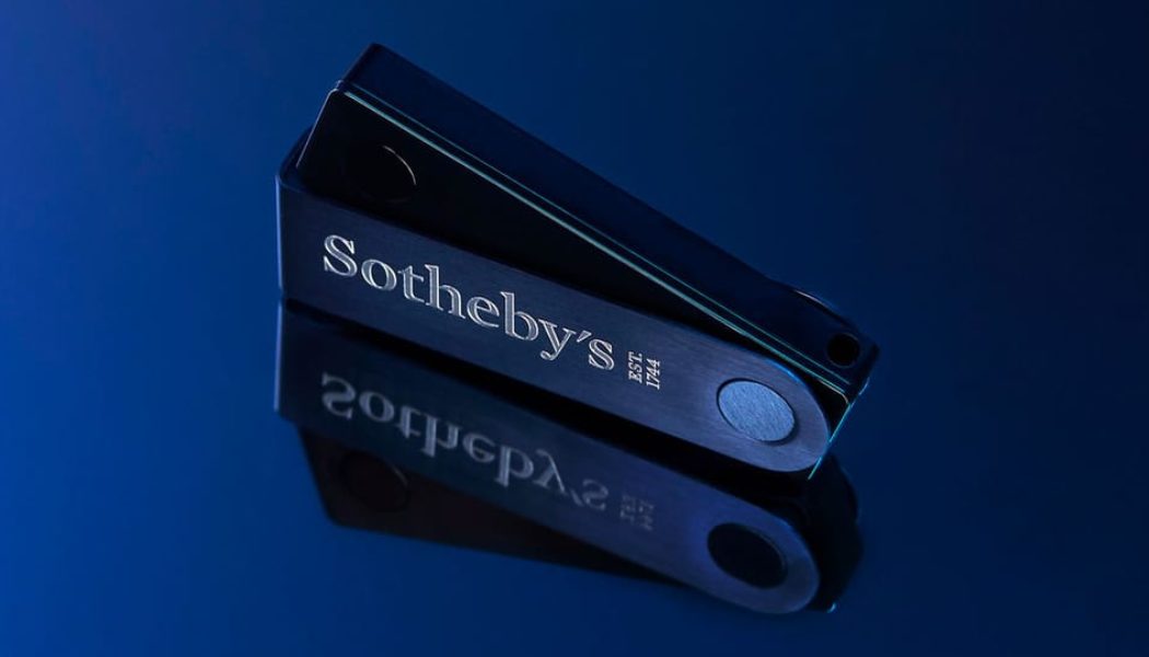 Sotheby's and Ledger Collaborate on Limited-Edition Nano X