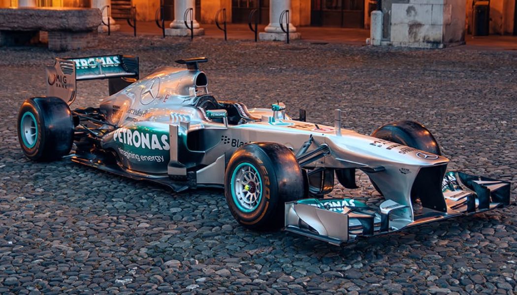 Sotheby's to Auction Lewis Hamilton's First Race-Winning Mercedes-Benz F1 Car