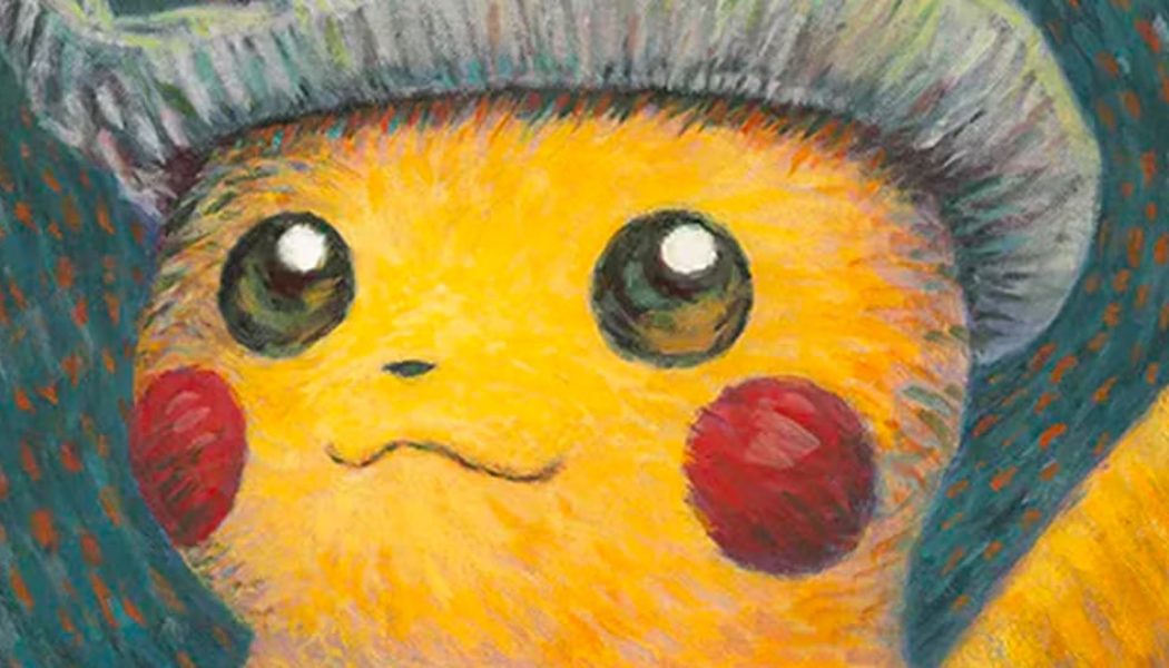 The Pokémon Company Apologizes After Van Gogh Museum Merch Sells Out Almost Instantly