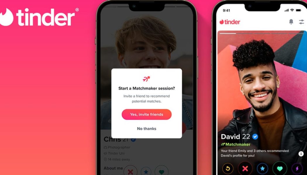 Tinder Matchmaker Lets Your Friends and Family Weigh In on Your Love Life