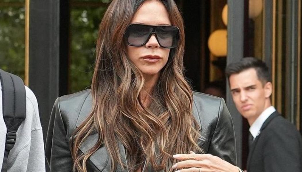 Victoria Beckham Just Wore Puddle Pants in the Most Parisian Way