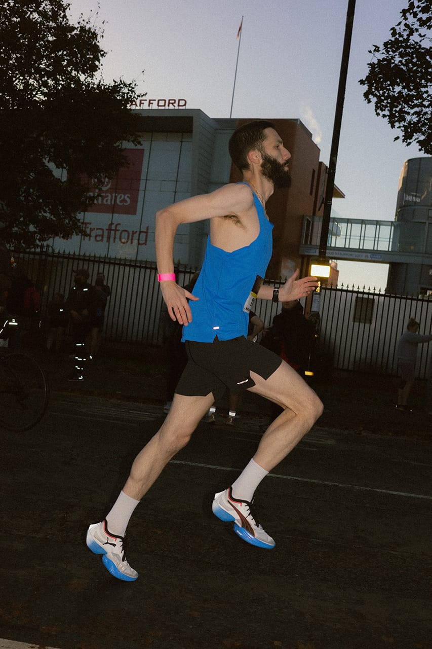 your friendly runners puma manchester half marathon 2023 race day contributing editor recap sponsor sportswear nitro footwear sneakers