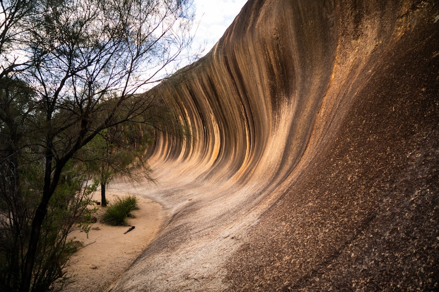 a wave rock 