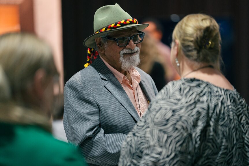 Uncle Farley Garlett at the launch