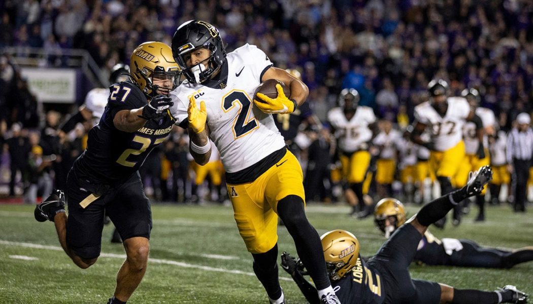 Appalachian State ruins James Madison’s undefeated season, further diminishing bowl hopes