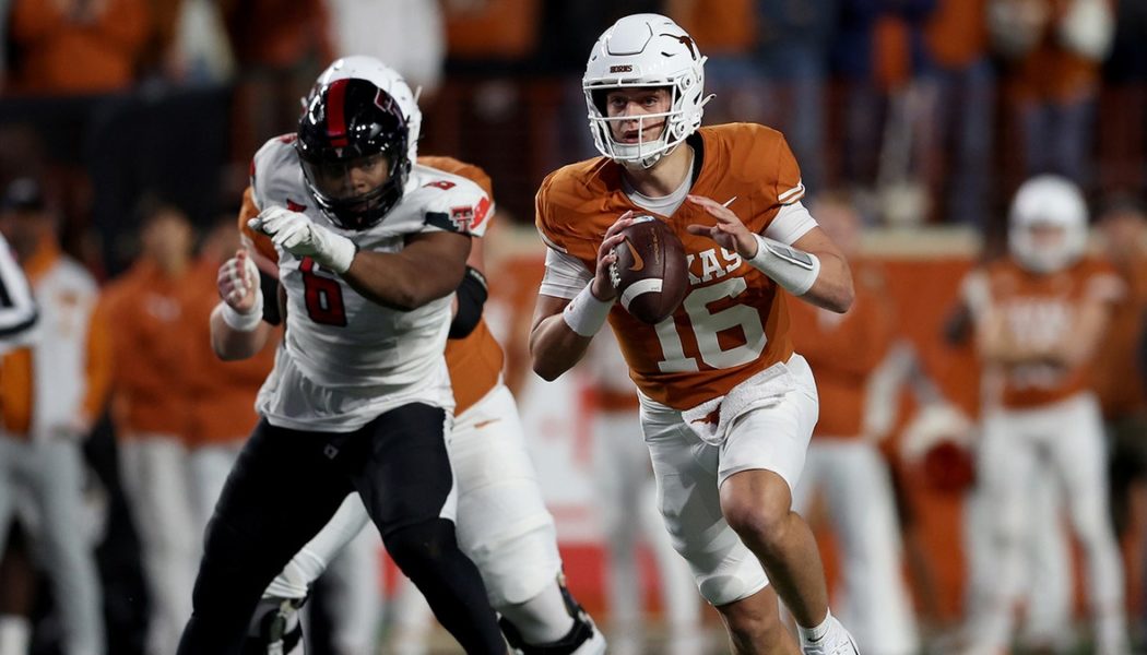 Arch Manning makes highly anticipated Texas debut against Red Raiders: ‘Crowd was buzzing’