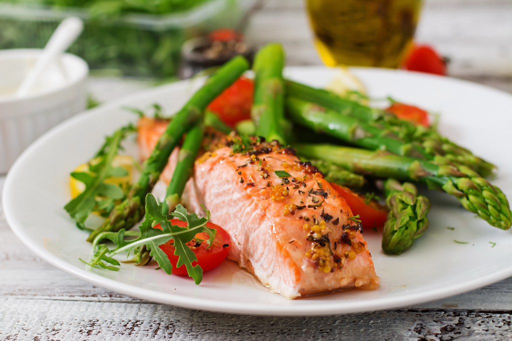 If you're concerned about both servings of fatty fish coming in a can, a fresh piece of salmon from the seafood counter is recommended. 