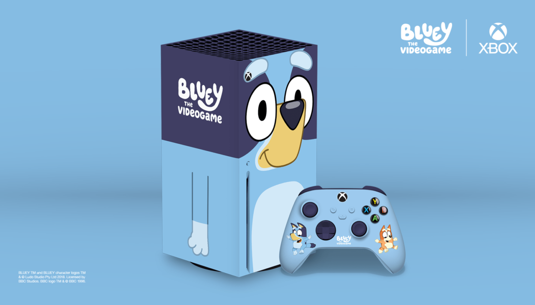 Bluey Teams Up With Xbox For A Huggable Xbox Series X Console