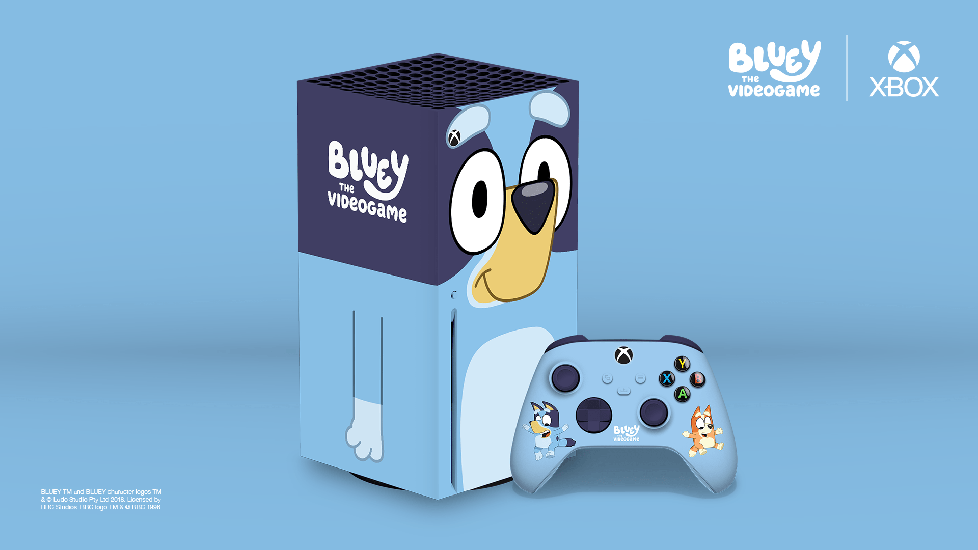 Bluey Custom Xbox Series X