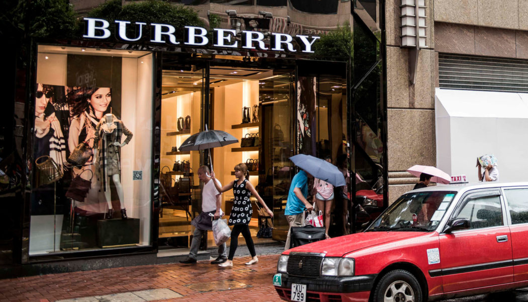 Burberry shares sink 9% as luxury spending slowdown bites