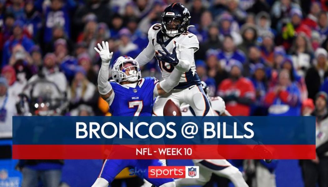 Denver Broncos 24-22 Buffalo Bills: Broncos score late field goal as Josh Allen throws two interceptions in Bills defeat