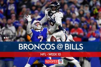 Denver Broncos 24-22 Buffalo Bills: Broncos score late field goal as Josh Allen throws two interceptions in Bills defeat