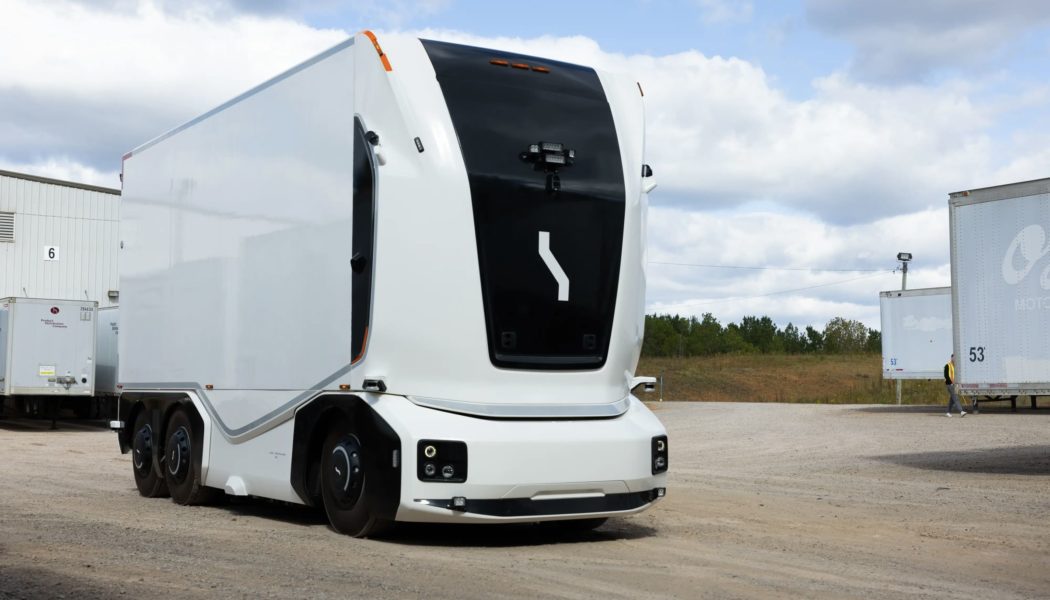 Einride’s drone truck has its first full-time job moving GE appliances around