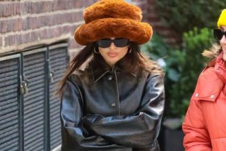 Emily Ratajkowski Just Wore the Coolest Leather Jacket From Mango