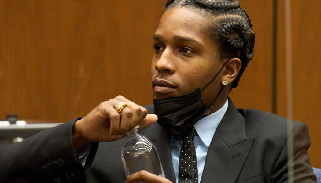 Footage Shows A$AP Rocky Holding Gun Prior To Relli Being Shot