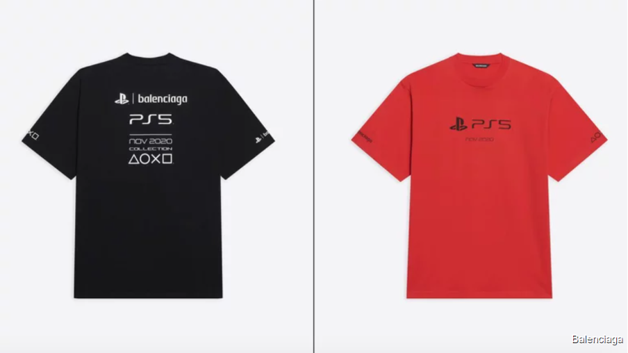 Balenciaga offers athleisure and esports-inspired streetwear that is basic and heavily textural. Thus, it should come as no surprise that the Italian luxury brand and Sony worked together to create a line inspired by the PlayStation 5. At first, the PlayStation line had just two t-shirts and one hoodie. Later, socks and a baseball cap were added to the collection.  