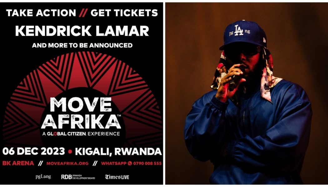 Global Citizen and Kendrick Lamar’s pgLang Team Up to Establish First Major Touring Circuit Across African Continent