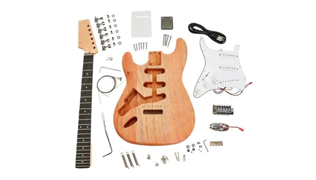 Harley Benton Designs 4 DIY Kits for Building Your Own Wooden Guitar