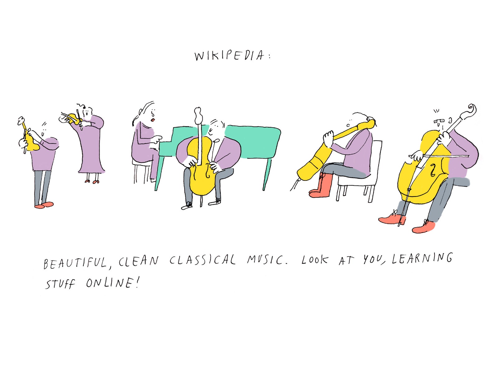 A classical music band.