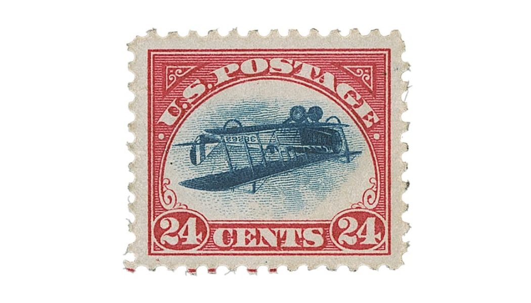 'Inverted Jenny' Stamp Fetches $2 Million USD at Auction