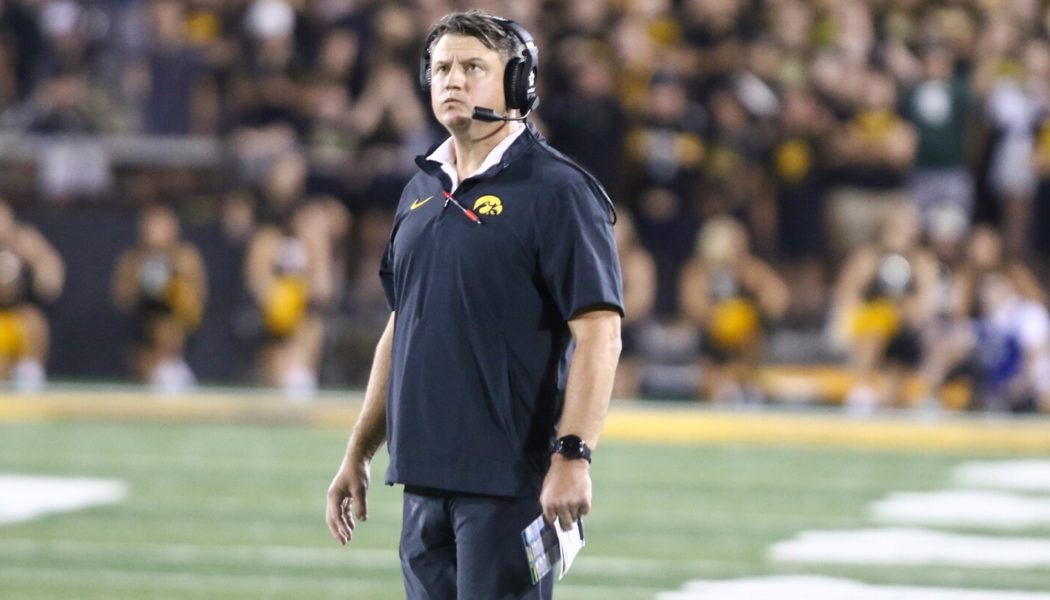 Iowa football compartmentalizing after news of Brian Ferentz’s impending departure