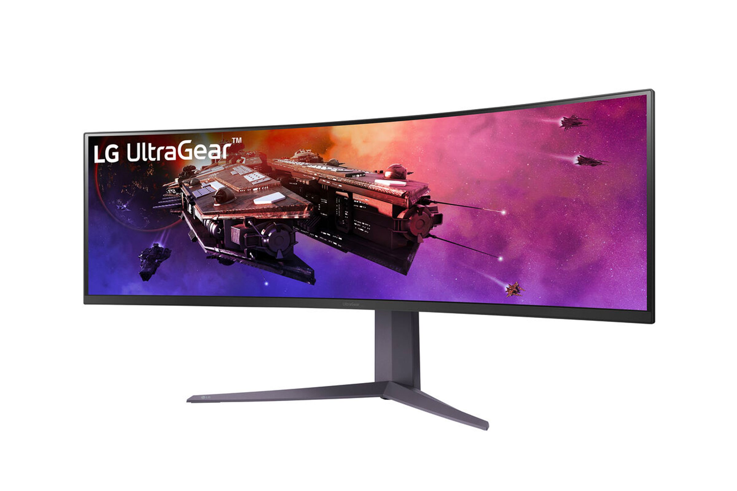 A stock image of 45-inch LG Ultragear