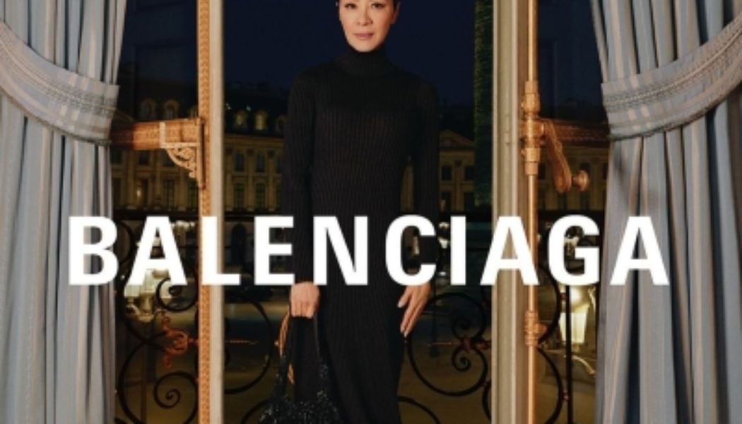 Michelle Yeoh announced as latest brand ambassador for luxury fashion house Balenciaga