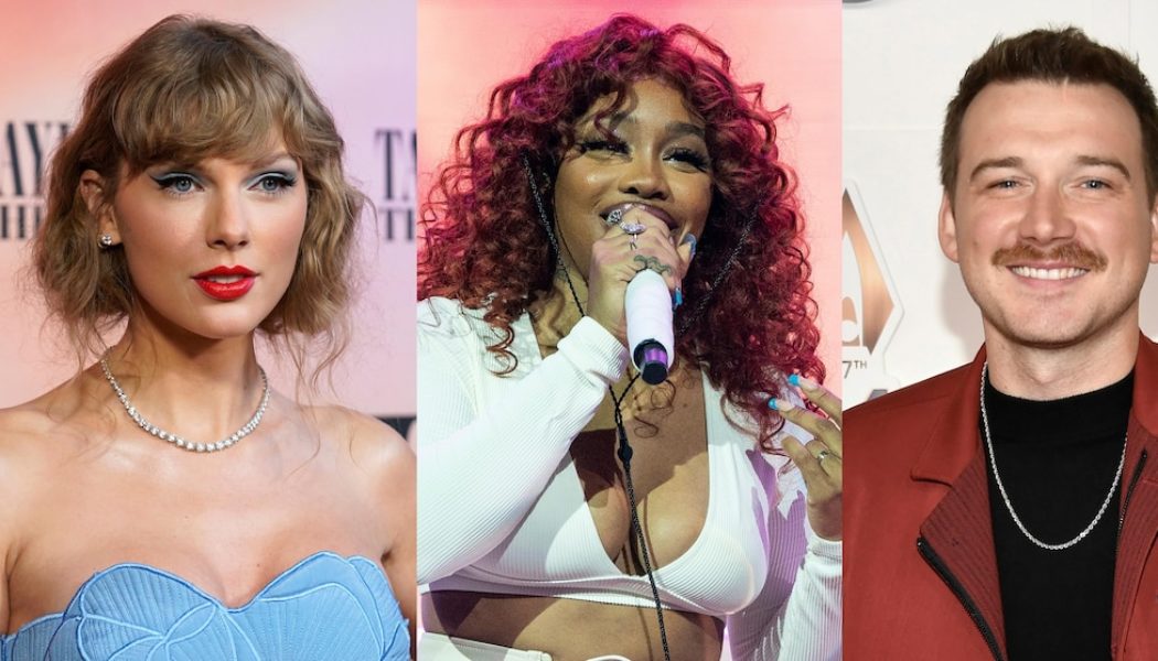 Morgan Wallen tops Apple Music's 2023 song chart while Taylor Swift and SZA also top streaming lists