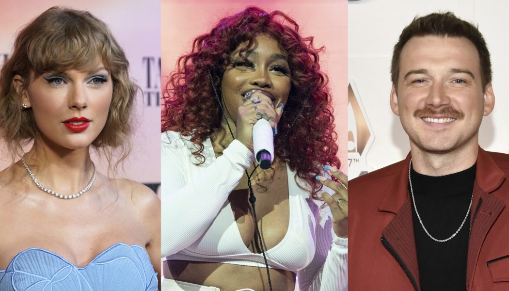 Morgan Wallen tops Apple Music's 2023 song chart while Taylor Swift, SZA also lead streaming lists