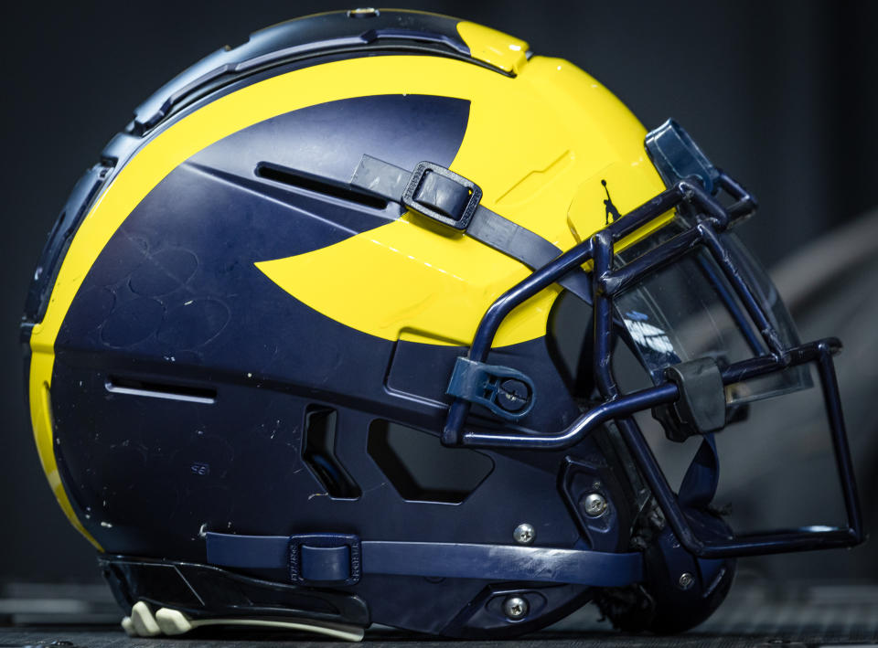 Michigan football fired recruiting analyst Connor Stalions on Friday, a source told Yahoo Sports. (Photo by Michael Hickey/Getty Images)