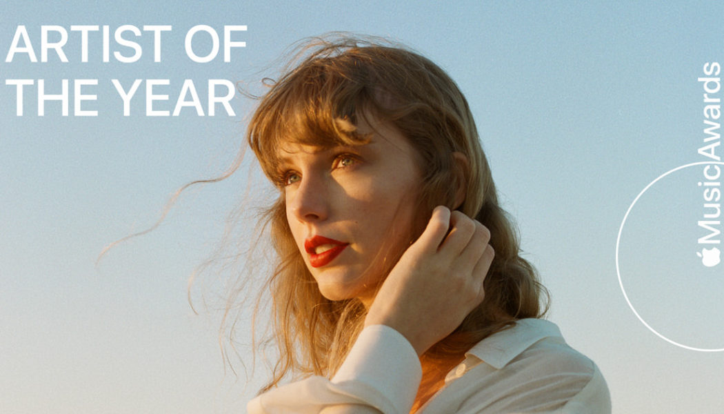 Taylor Swift is Apple Music’s Artist of the Year for 2023