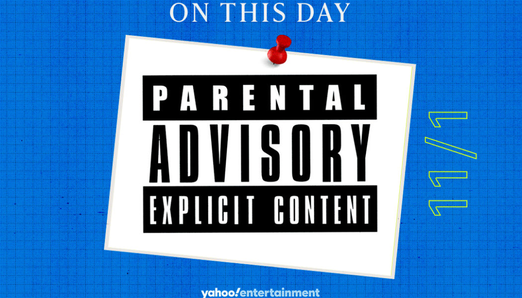 The music industry agreed to slap a 'parental advisory' label on albums on this day in 1985