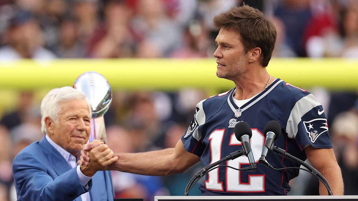 Tom Brady in Foxborough