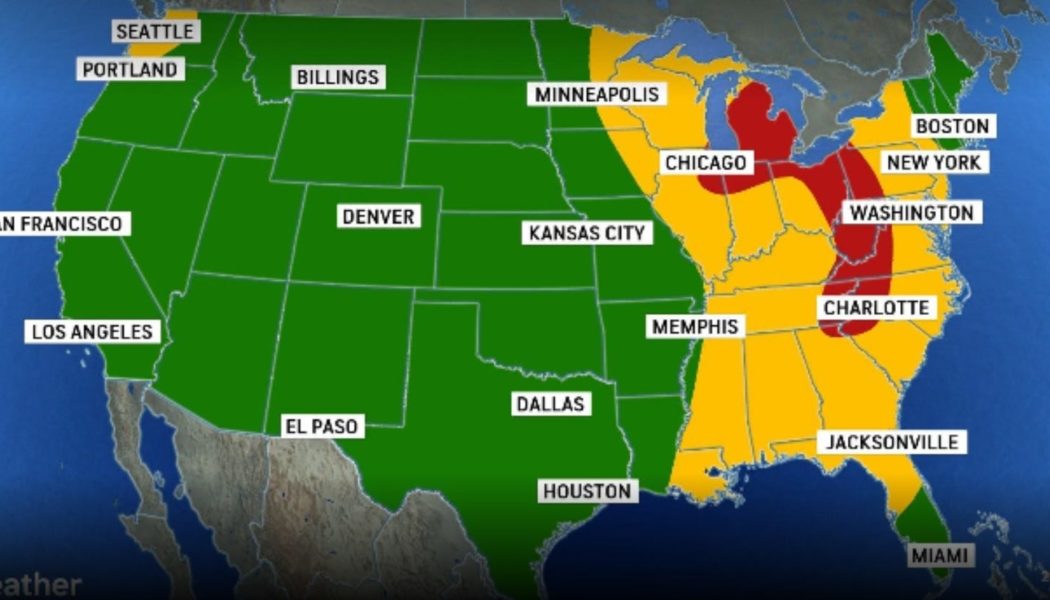 Traveling for Thanksgiving? Stormy weather could snarl pre-holiday travel plans.