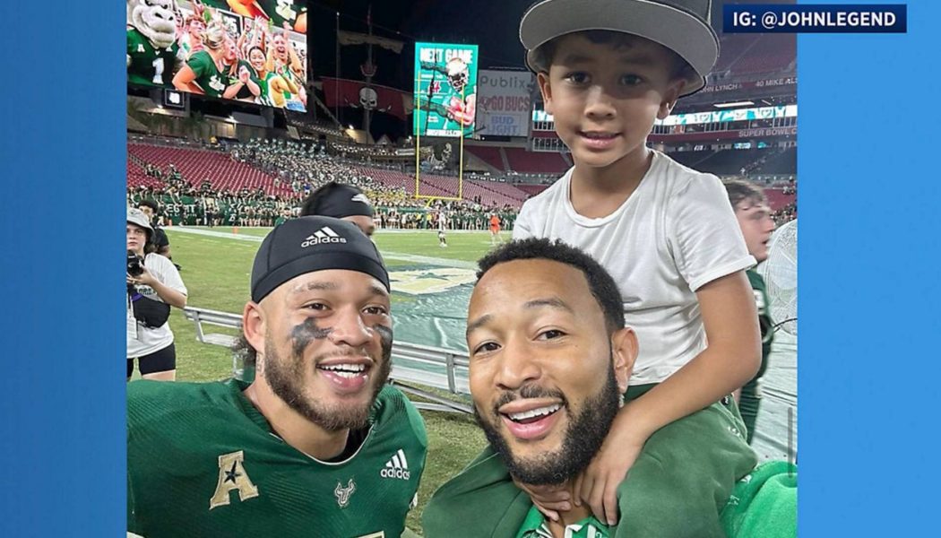 USF wide receiver's family has inspired his football career