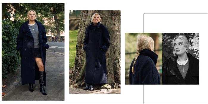 best winter coats 2023: raey maxi coat