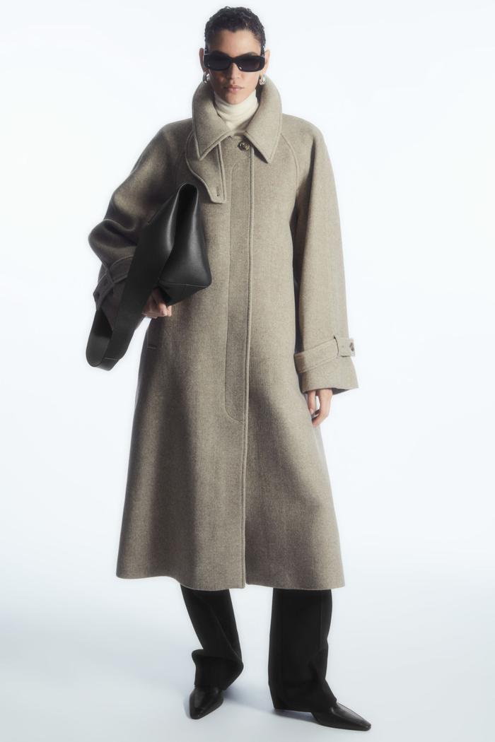 COS Oversized Rounded Wool Coat