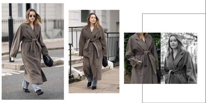 best winter coats 2023: max mara belted coat