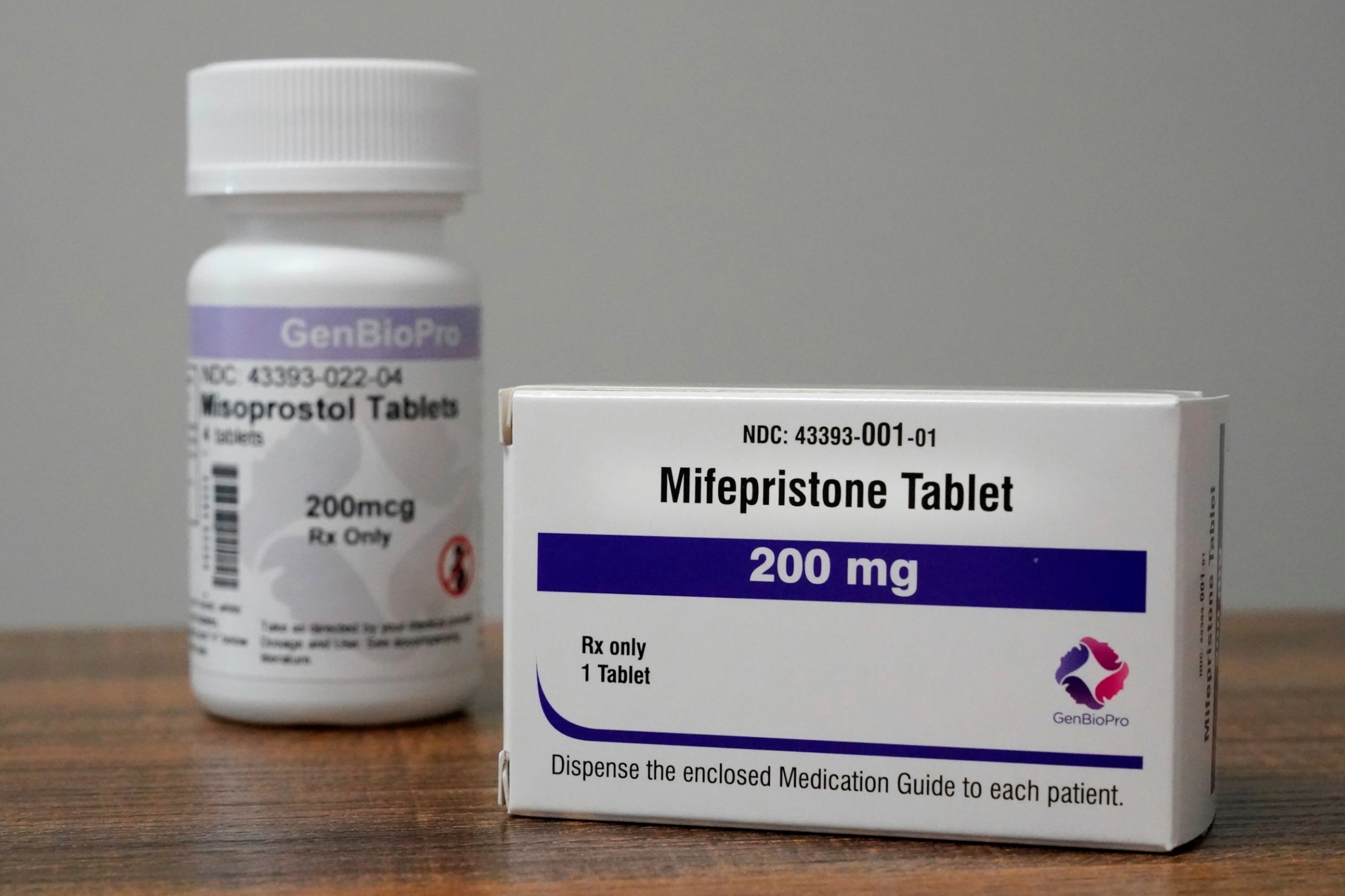 PHOTO: Containers of the medication used to end an early pregnancy sit on a table inside a Planned Parenthood clinic, Oct. 29, 2021, in Fairview Heights, Ill. 