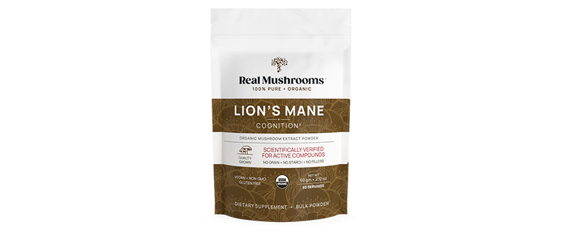 Real Mushrooms Lions Mane Powder for Pets