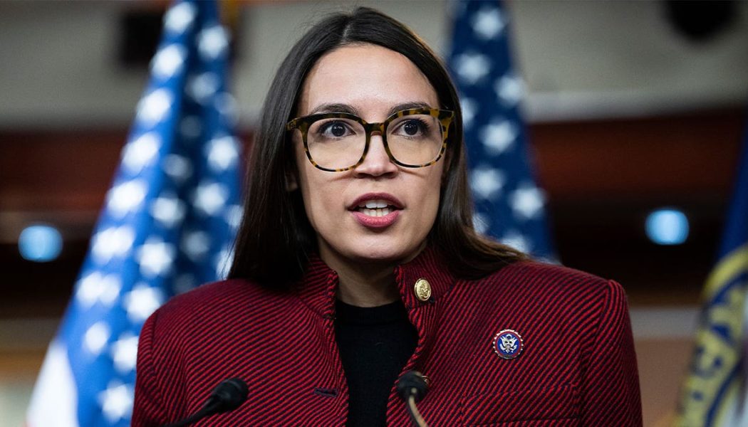 AOC claims women will face doctor exams if biological men barred from female sports