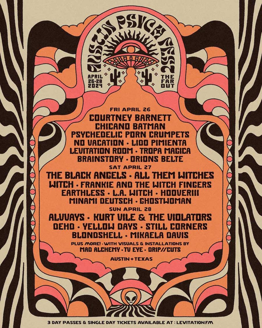 austin psych fest 2024 lineup