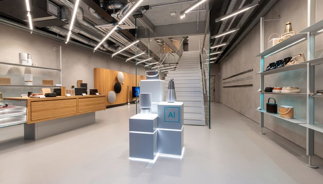 Bang & Olufsen Opens Futuristic Storefront In London