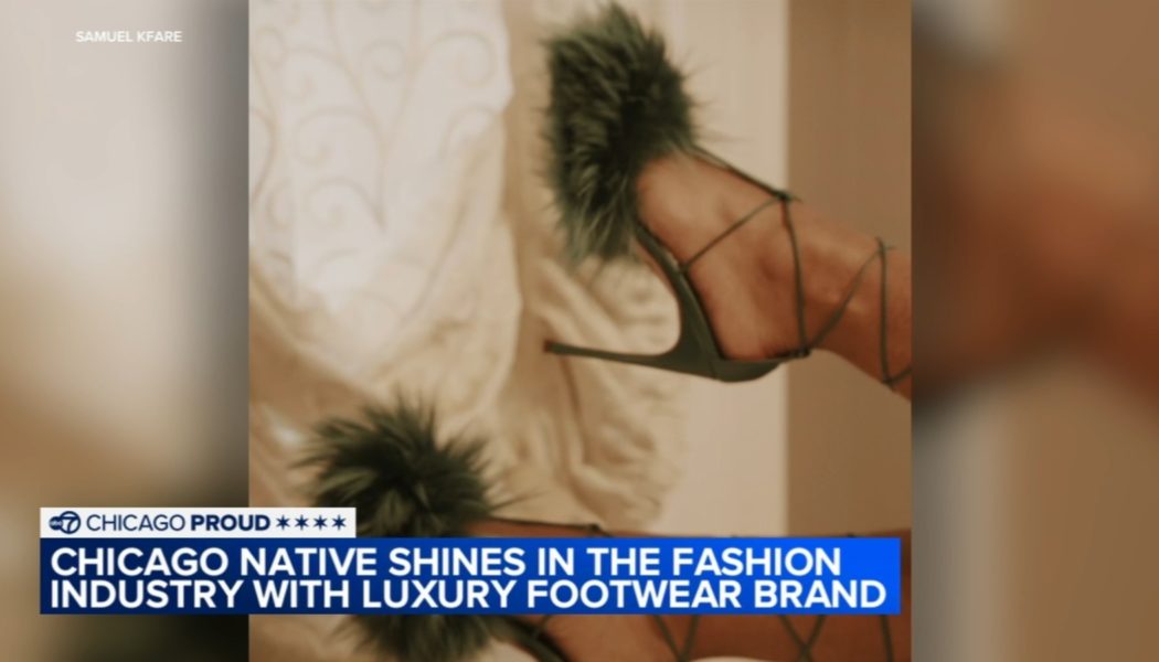 Chicago native Kendall Reynolds breaks barriers in fashion industry with Black-owned shoe brand