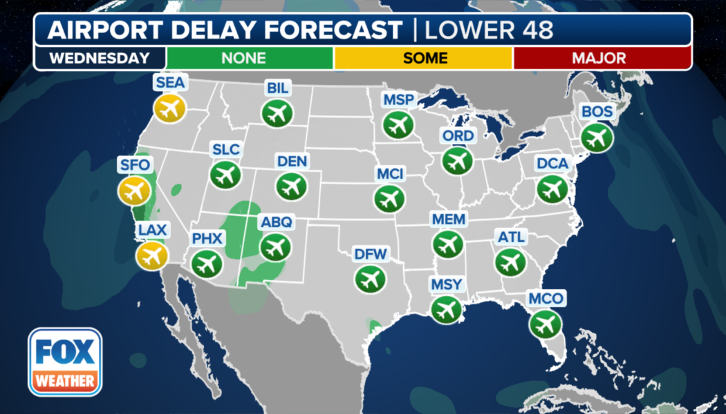 Christmas travel trouble: Where weather could cause problems for flights leading up to the holiday