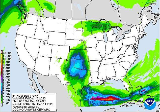 Major cities including Boston, New York, Washington and Philadelphia, could see up to three inches of rain