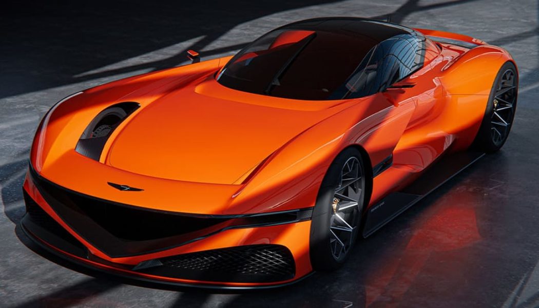 Genesis Unveils the X Gran Berlinetta Vision Gran Turismo Concept Car